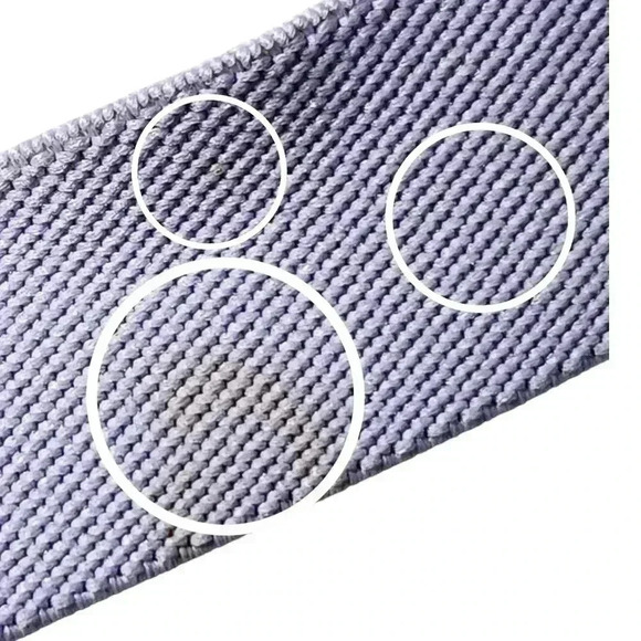 Vintage 1980s Cabbage Patch  Kids stretch belt youth plastic buckle purple 26" L - Picture 8 of 10